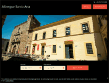 Tablet Screenshot of albergueplasencia.com
